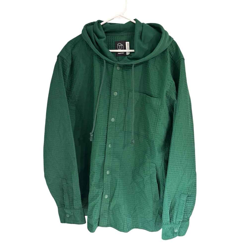 Original Use Forest Green Hooded Jacket